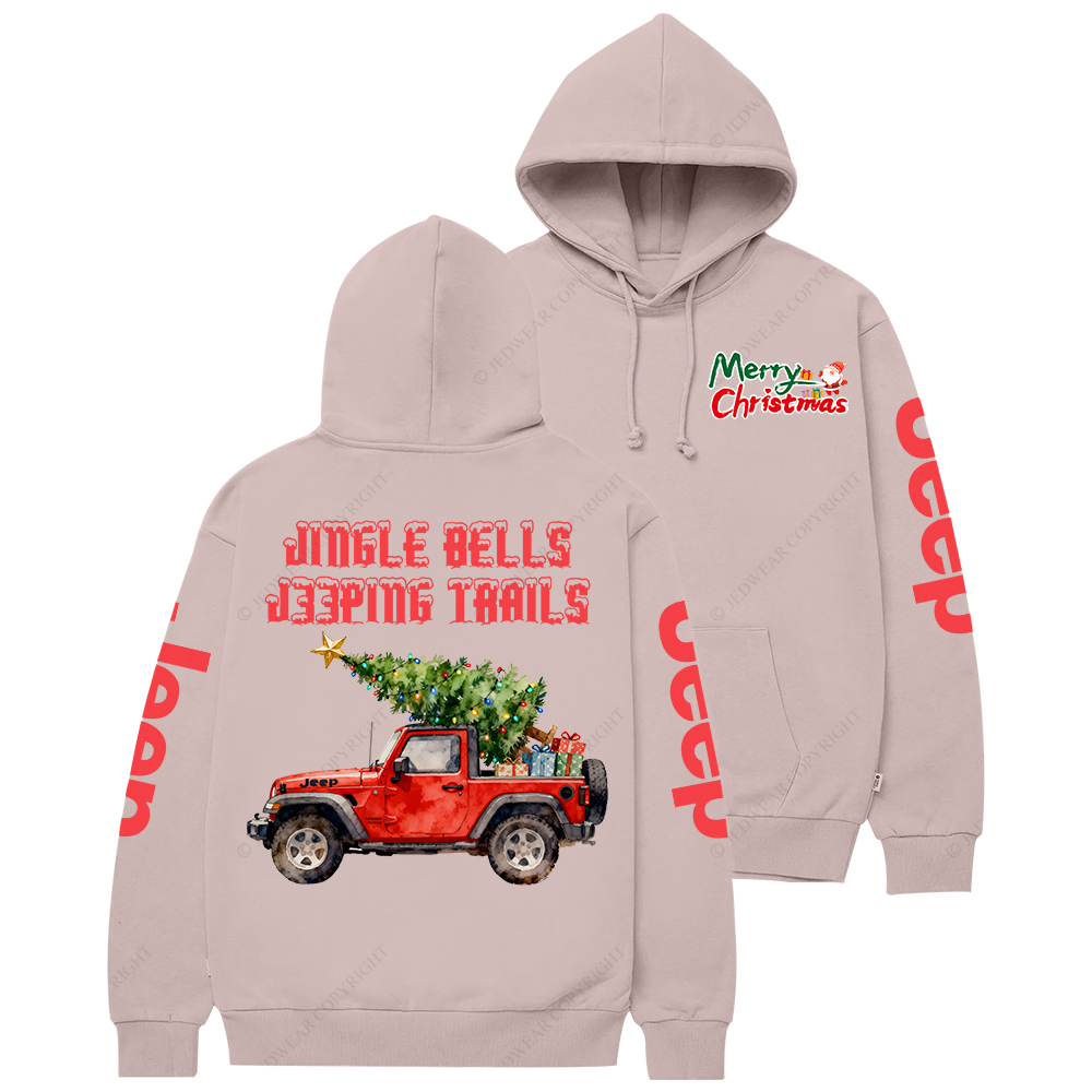 Jingle Bells J33ping Trail Jp Casual Hoodie