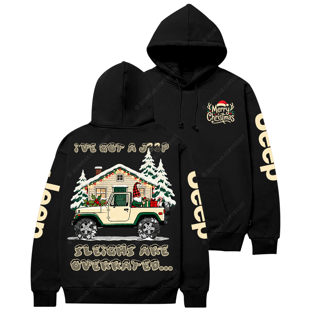 Merry Christmas Jp Casual Hoodie