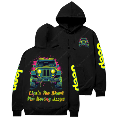 Colored Brush Graffiti Jp Casual Hoodie