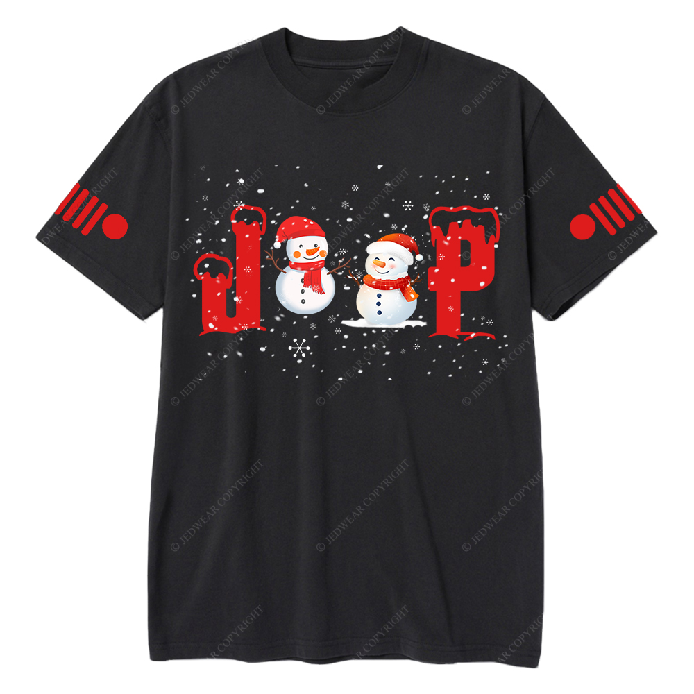 Merry Christmas Snowman Jp T-Shirt