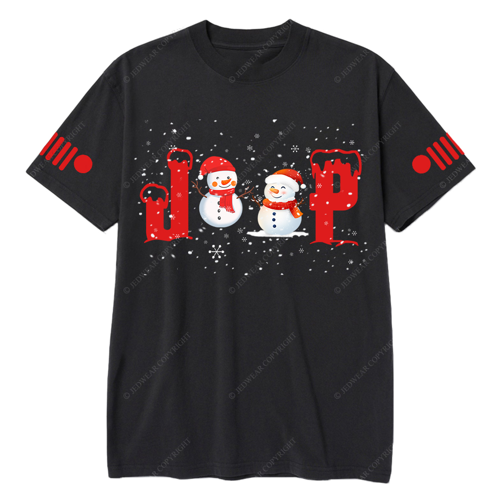 Merry Christmas Snowman Jp T-Shirt