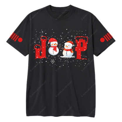 Merry Christmas Snowman Jp T-Shirt