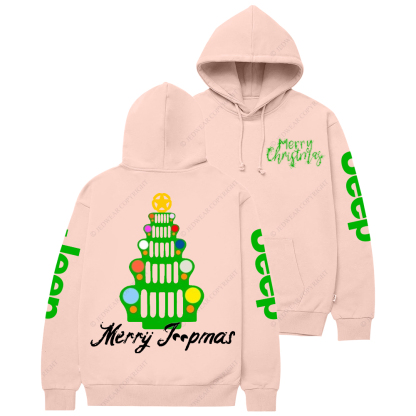 Merry Christmas Tree Jp Casual Hoodie