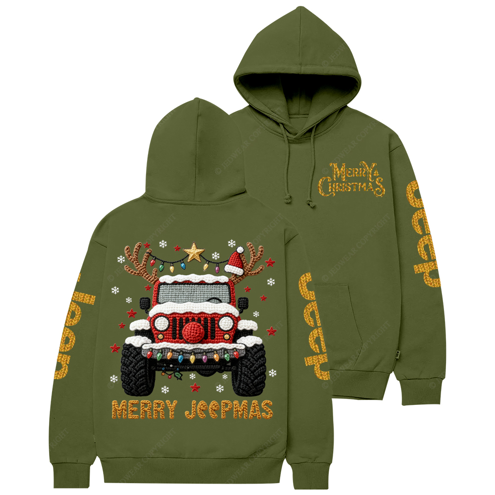 Yarn Merry Christmas Jp Casual Hoodie