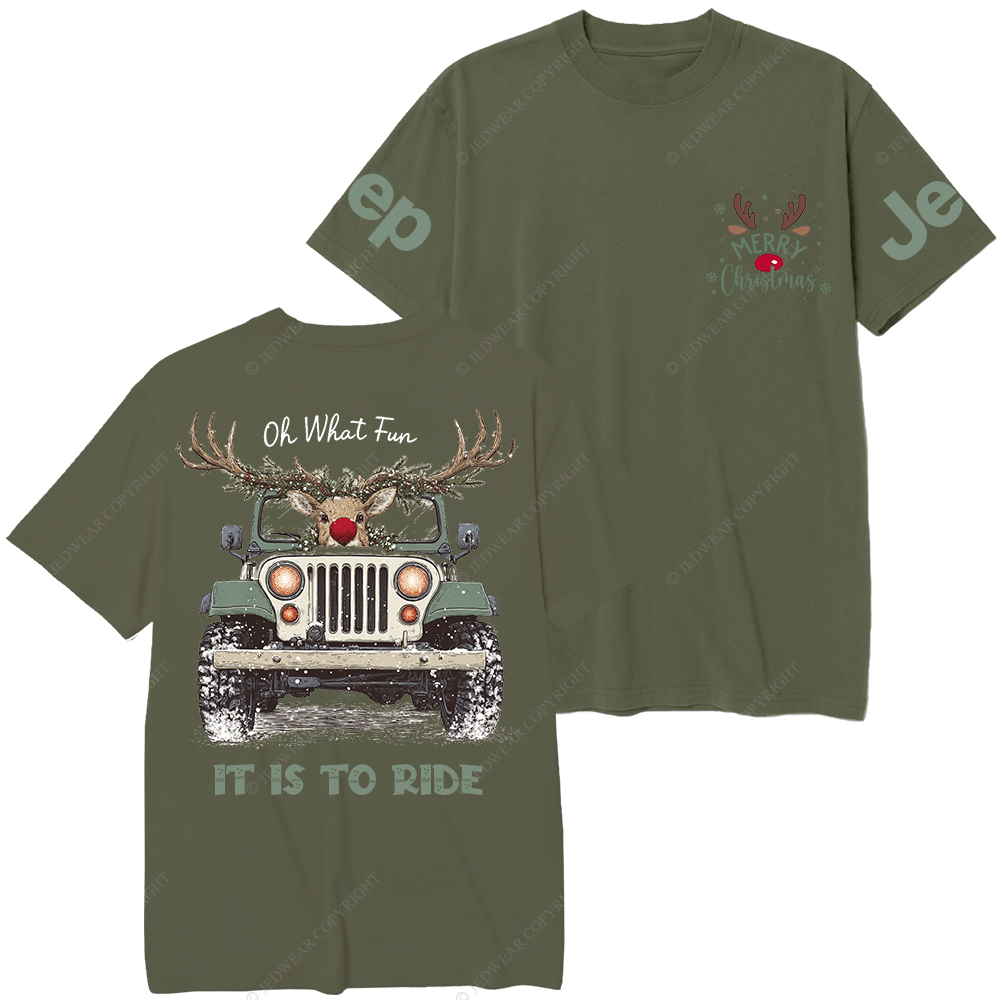 Oh What Fun It Is To Ride Jp T-Shirt