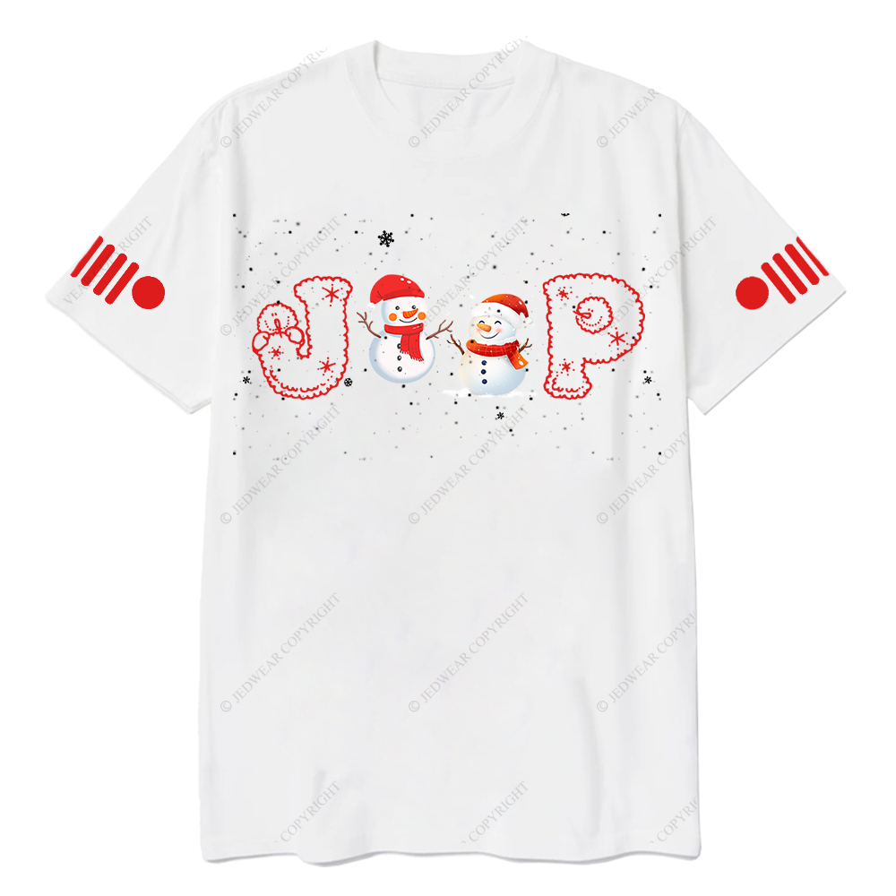 Merry Christmas Snowman Jp T-Shirt