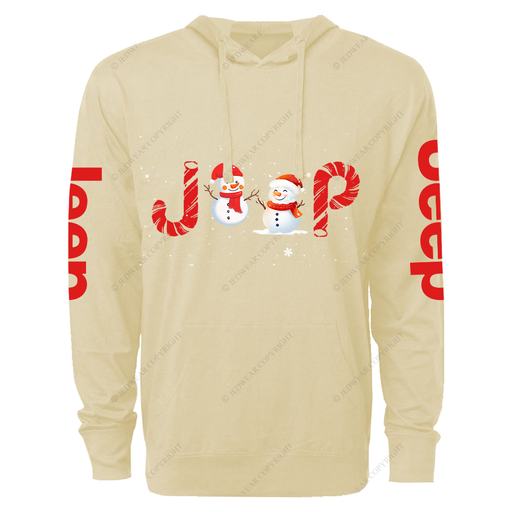 Merry Christmas Jp Oversized Lightweight Hoodie   