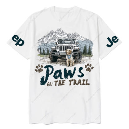 Paws On The Trail Jp T-Shirt