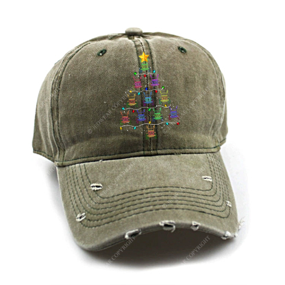 Bling Car Merry Christmas Jp Baseball Cap