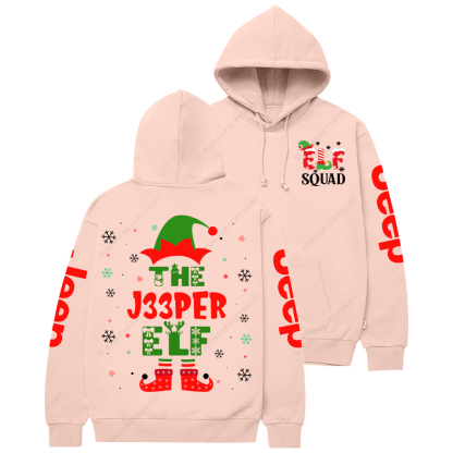 Elf Squad Christmas Jp Casual Hoodie