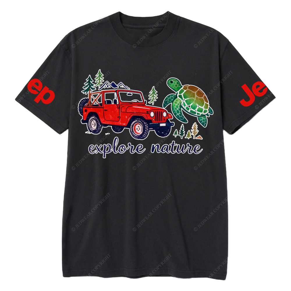 Explore Nature Turtle Ocean Jp T-Shirt