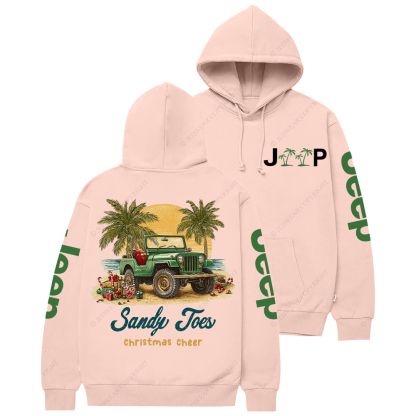 Sandy Toes Christmas Cheer Jp Casual Hoodie