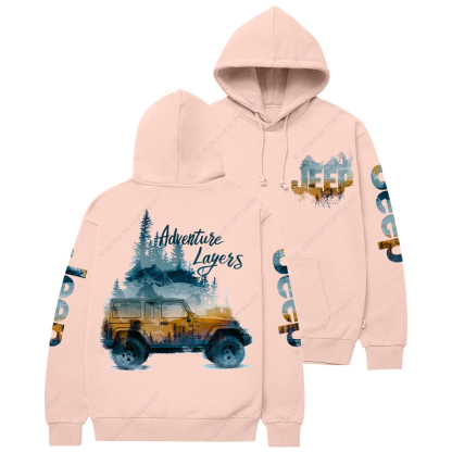 Adventure Layers Jp Casual Hoodie