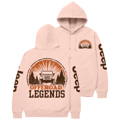 Off Road legends Jp Casual Hoodie