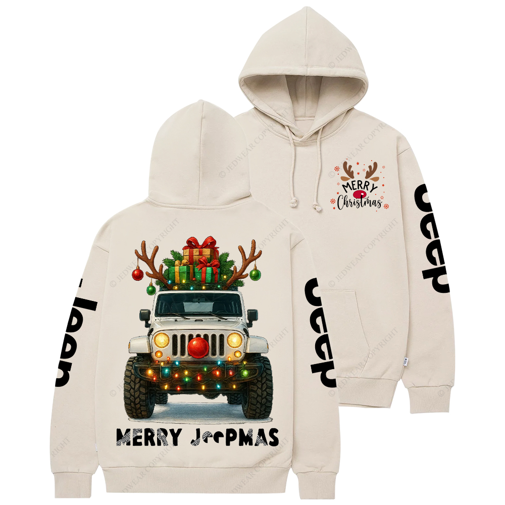 Off-Road Merry Christmas Jp Casual Hoodie