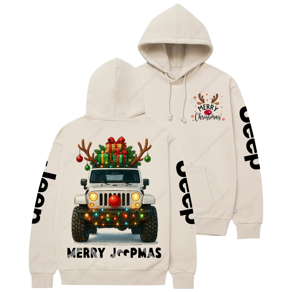 Off-Road Merry Christmas Jp Casual Hoodie