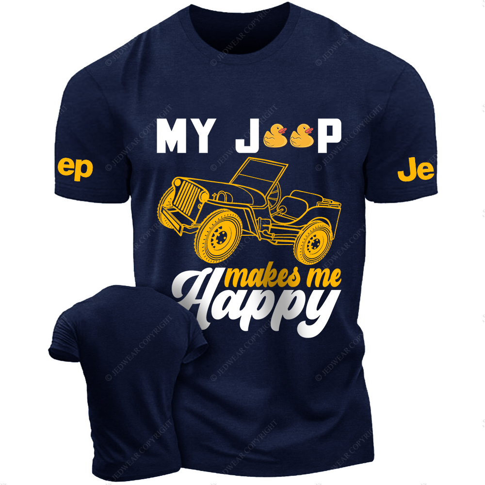 My Four Wheeler Makes Me Happy JP T-Shirt