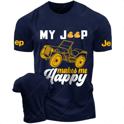 My Four Wheeler Makes Me Happy JP T-Shirt