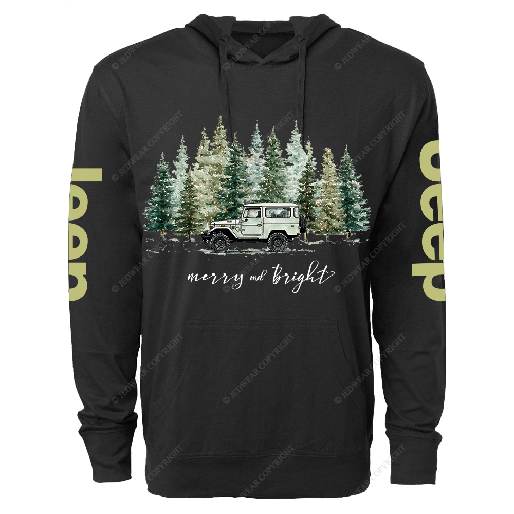 Merry And Bright Jp Oversized Lightweight Hoodie   