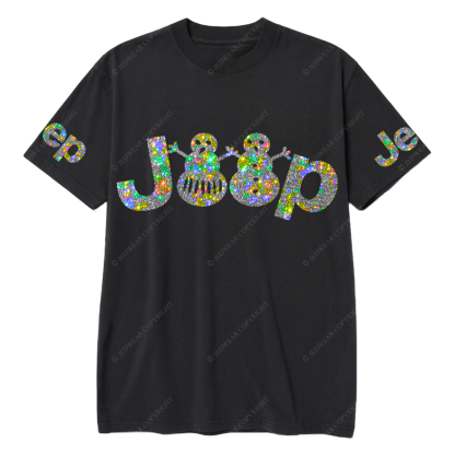 Merry Christmas Snowman Bling Jp T-Shirt