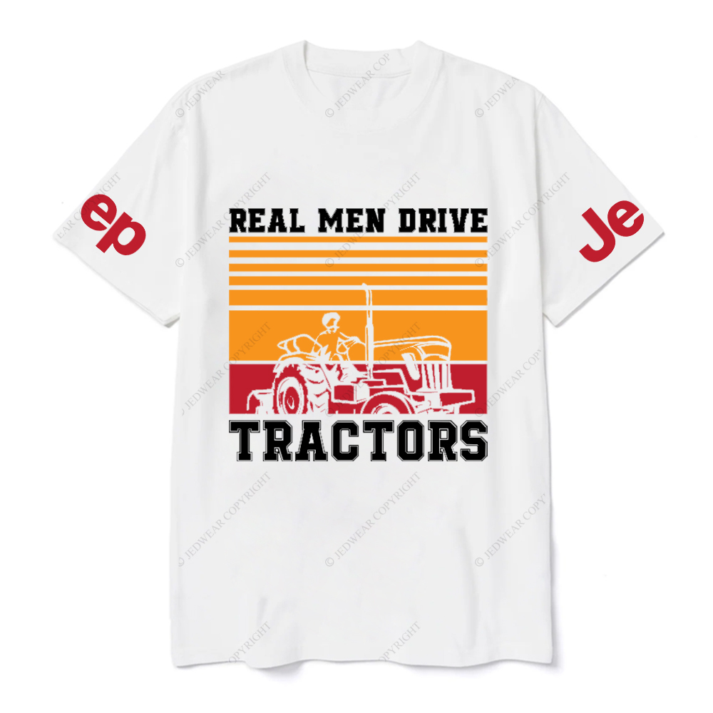 Real Men Drive Tractors JP T-Shirt