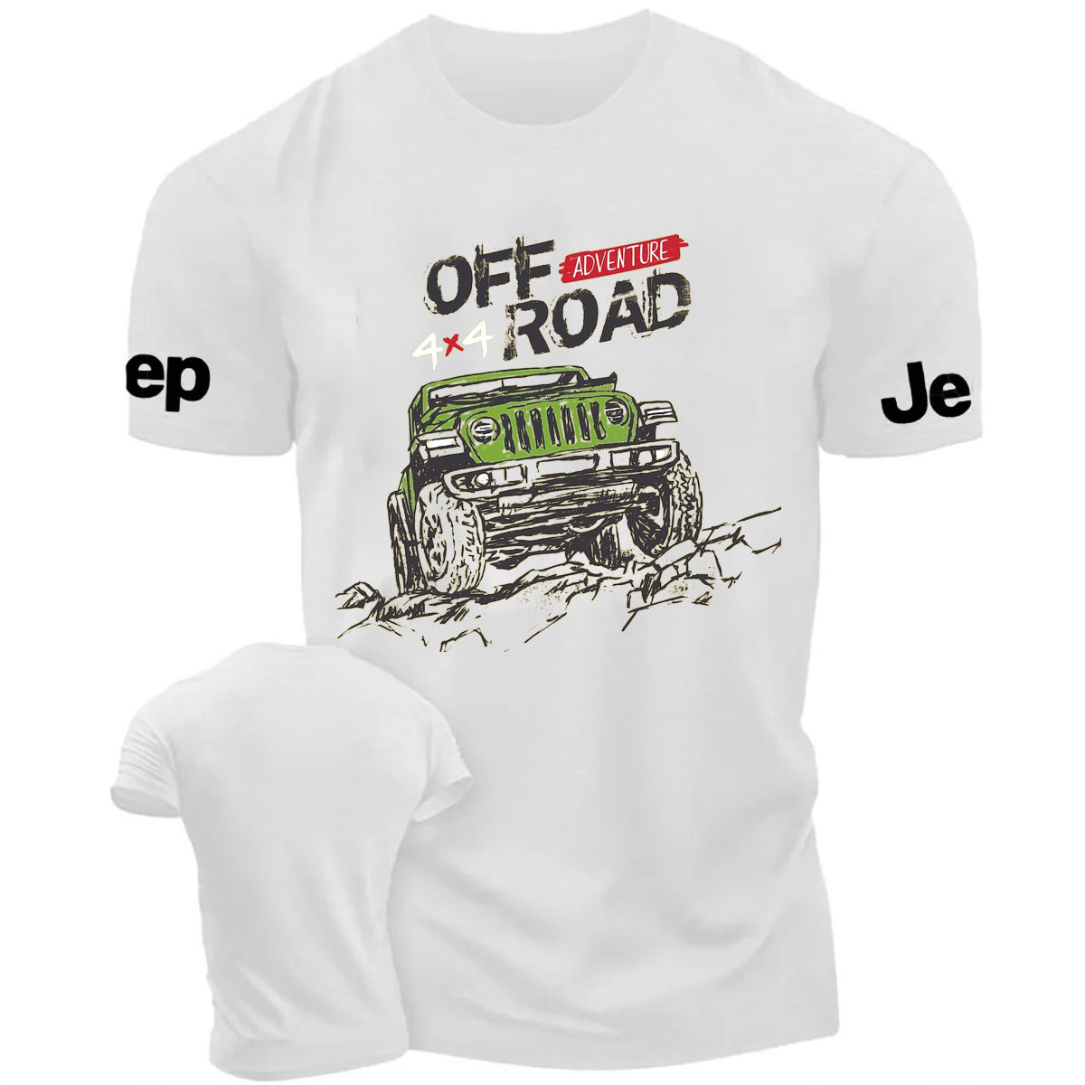 Off Road Adventure 4X4 Car Design T-Shirt