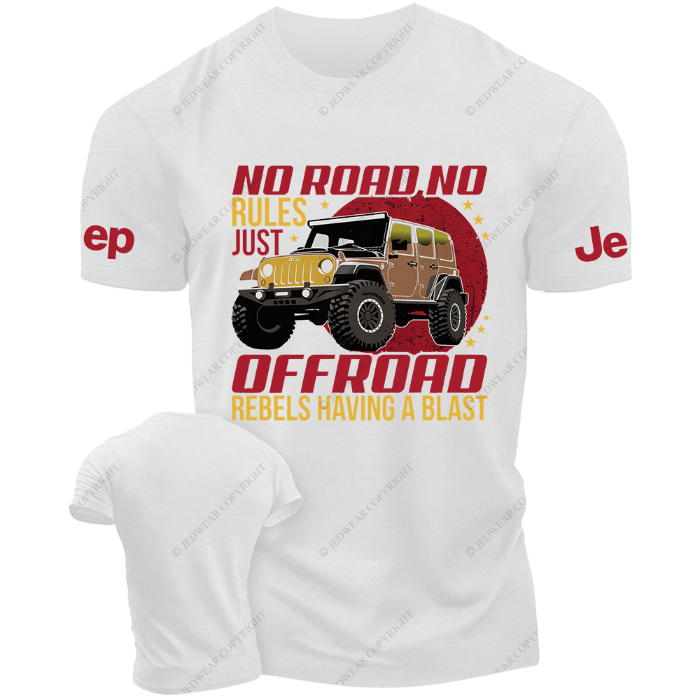 NO Road No Rules Just Off-Road  JP T-Shirt