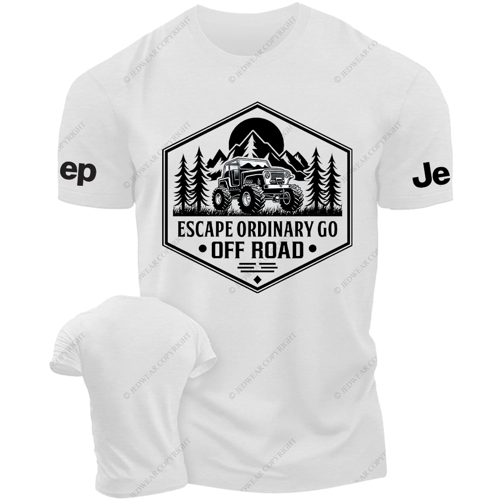 Escape Ordinary Go Off-Road Mountain Tree JP T-Shirt