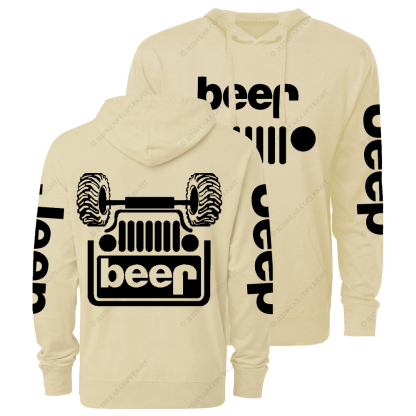 Funny Retro Beer Lover Jp Oversized Lightweight Hoodie   