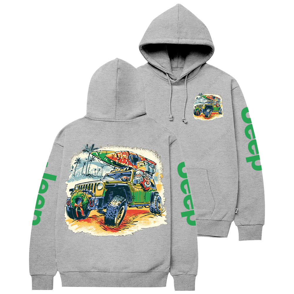 Santa Goes Anywhere Jp Casual Hoodie