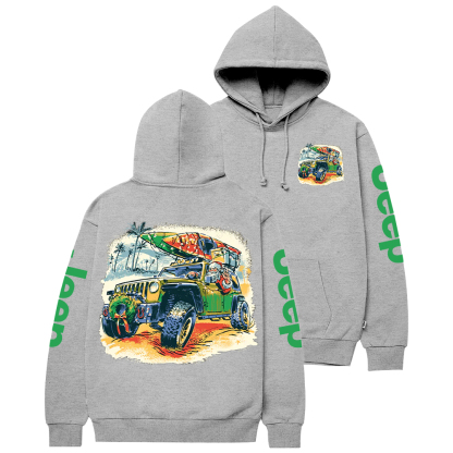 Santa Goes Anywhere Jp Casual Hoodie