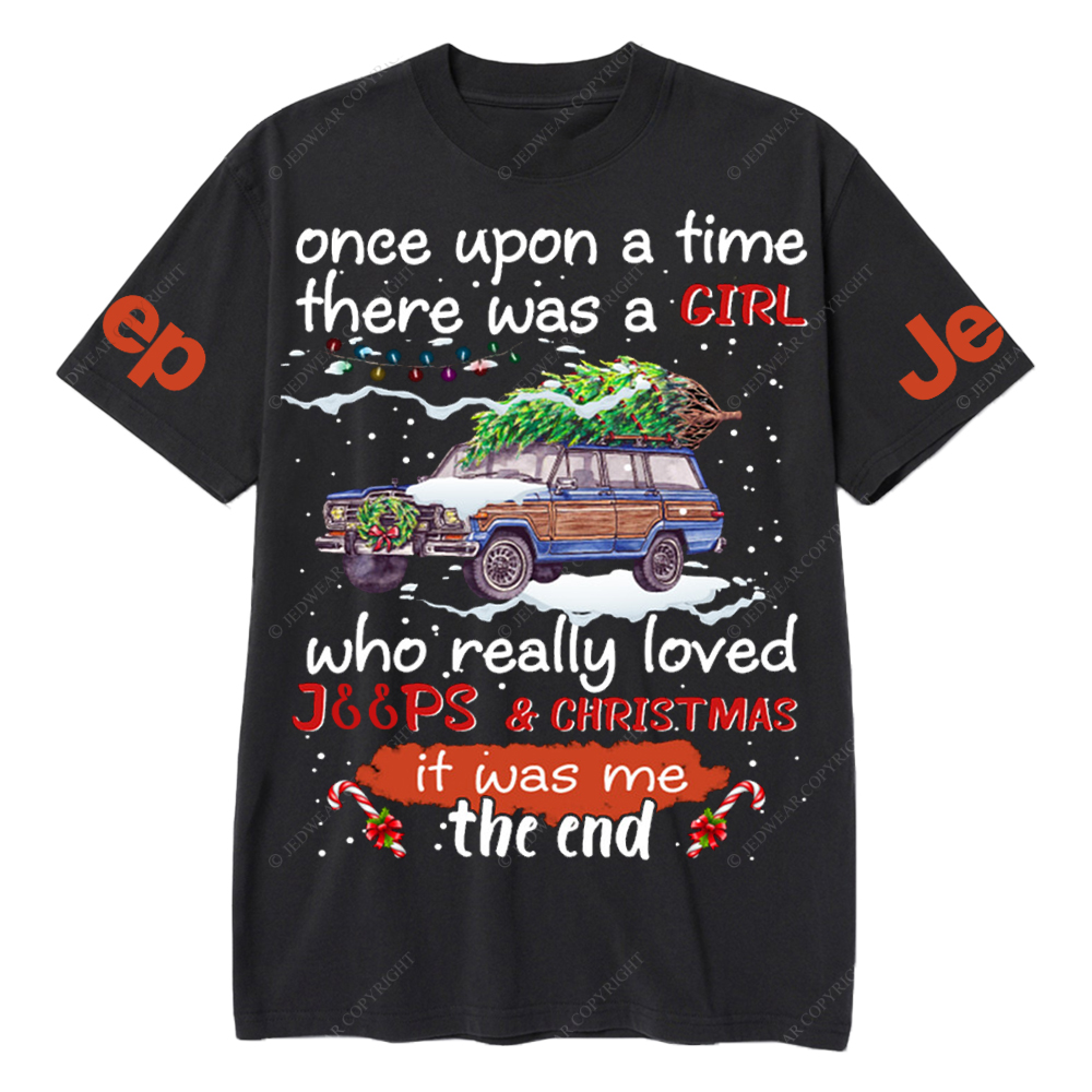 Once Upon A Time There Was A Girl Jp T-Shirt