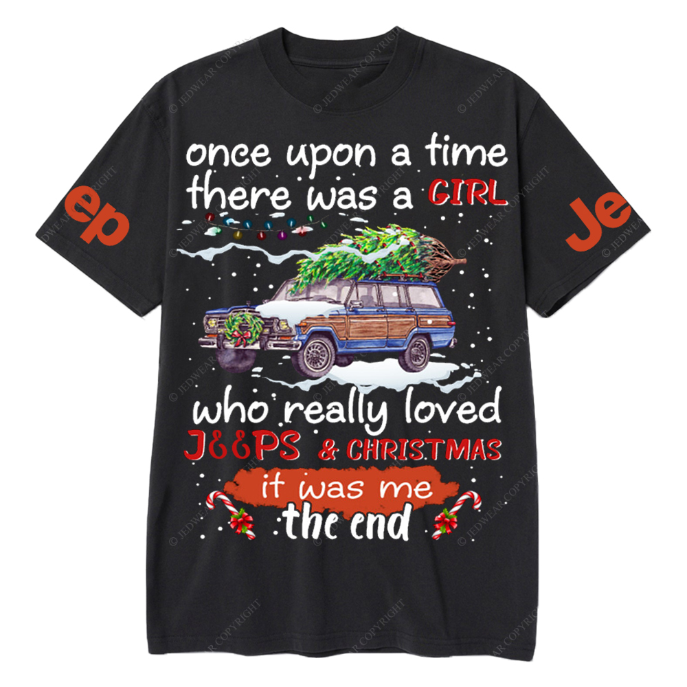 Once Upon A Time There Was A Girl Jp T-Shirt
