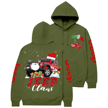 Merry Christmas Santa Claus Jp Casual Hoodie