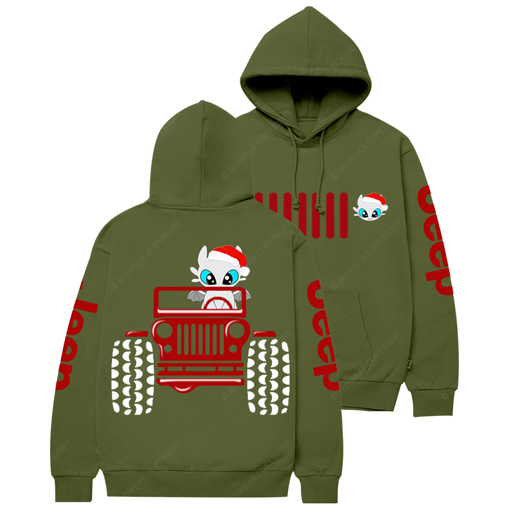 Toothless Driving Off-Road Vehicle Jp Casual Hoodie