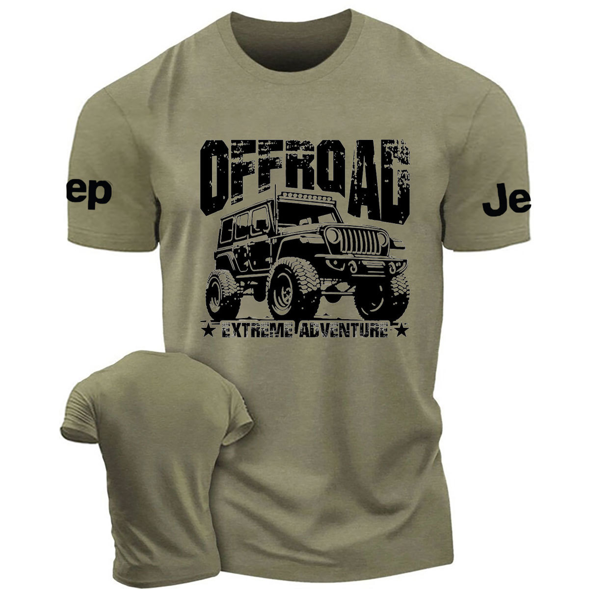 Extream Adventure Car Design T-Shirt