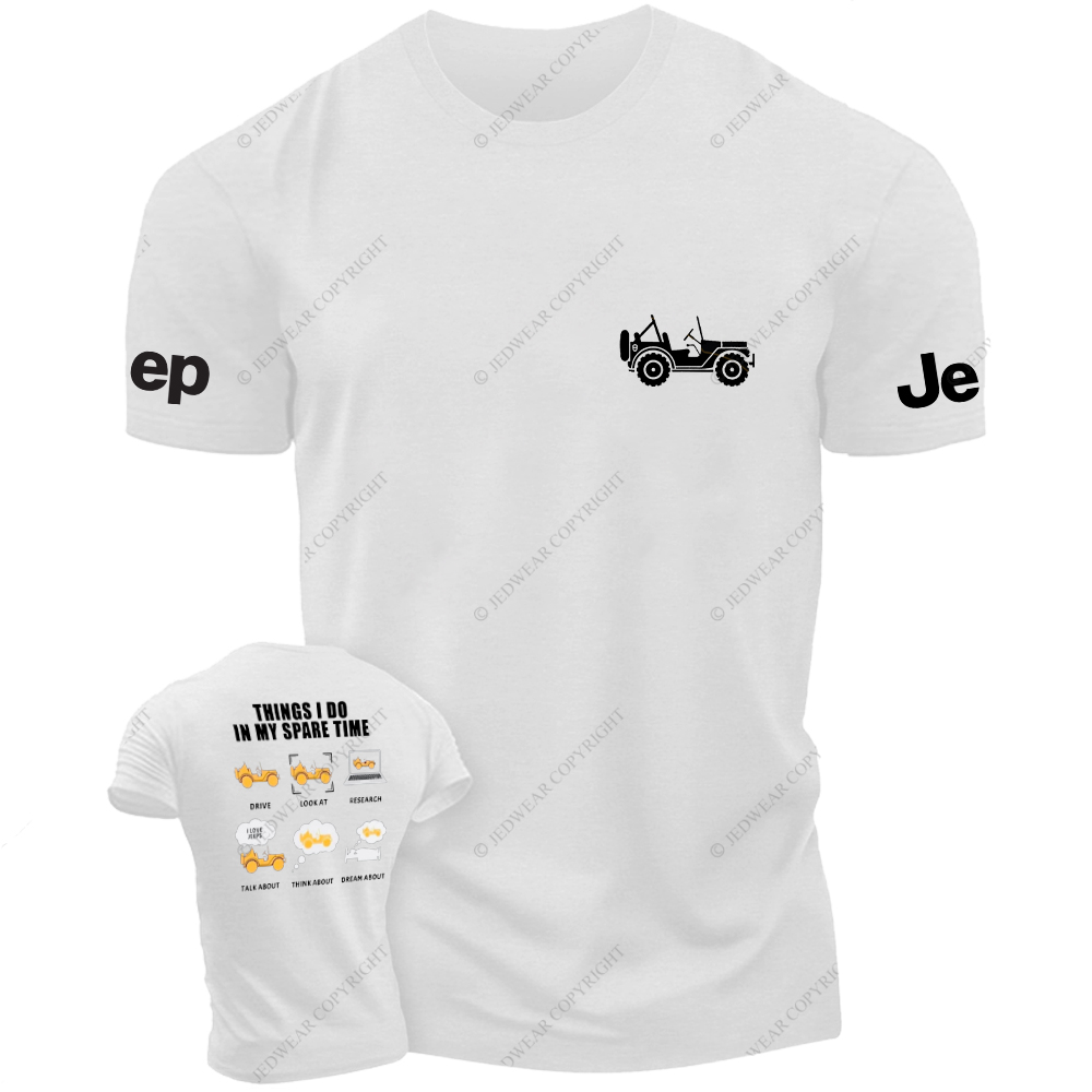 Jp Things I Do In My Spare Time Every Day T-Shirt