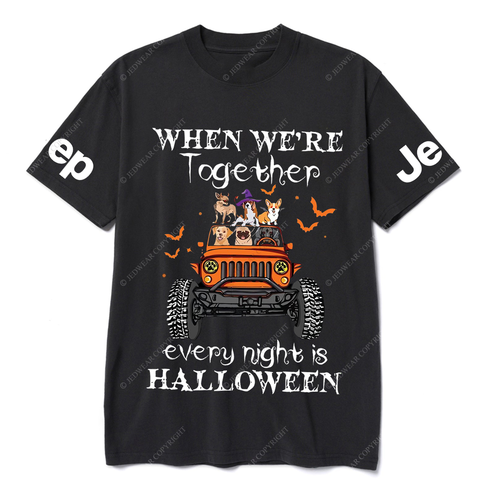 When Were Together Every Night Is Halloween Jp T-Shirt