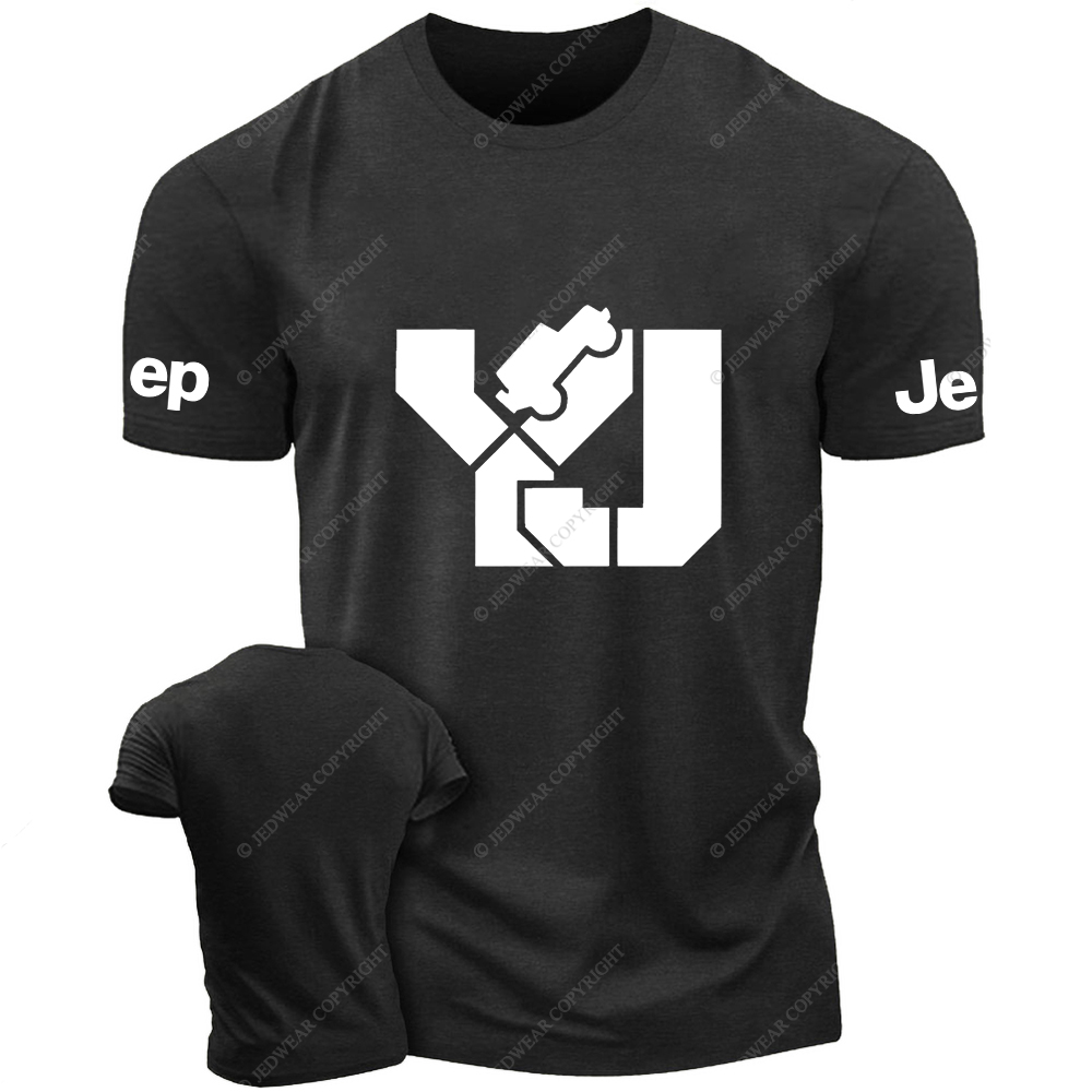Jp YJ Car Model Front  Design  Jp T-Shirt