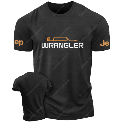 Jp Wrangler Oranger Silhouette  Jp T-Shirt