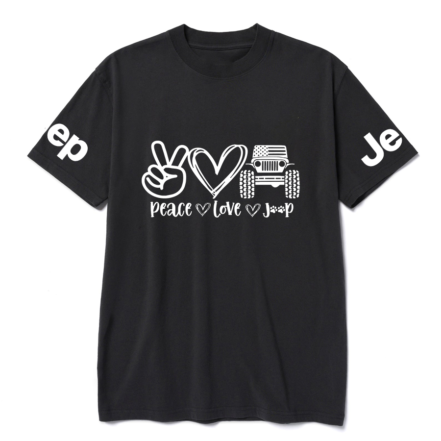 Love and Peace and Cars Jp T-Shirt