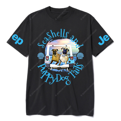 SeaShells And Puppy Dog Tails Jp T-Shirt