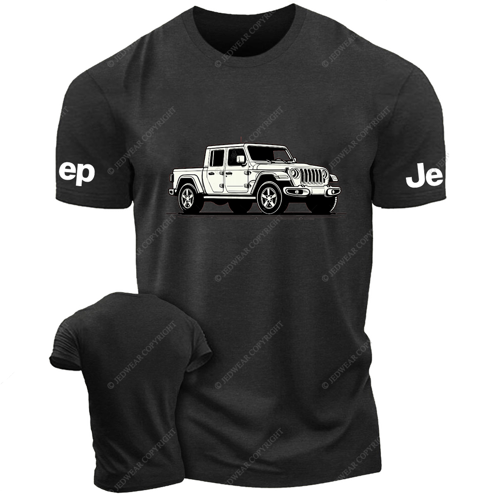 Jp Gladiator Truck Driving On The Road Jp T-Shirt