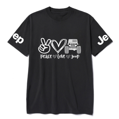 Love and Peace and Cars Jp T-Shirt