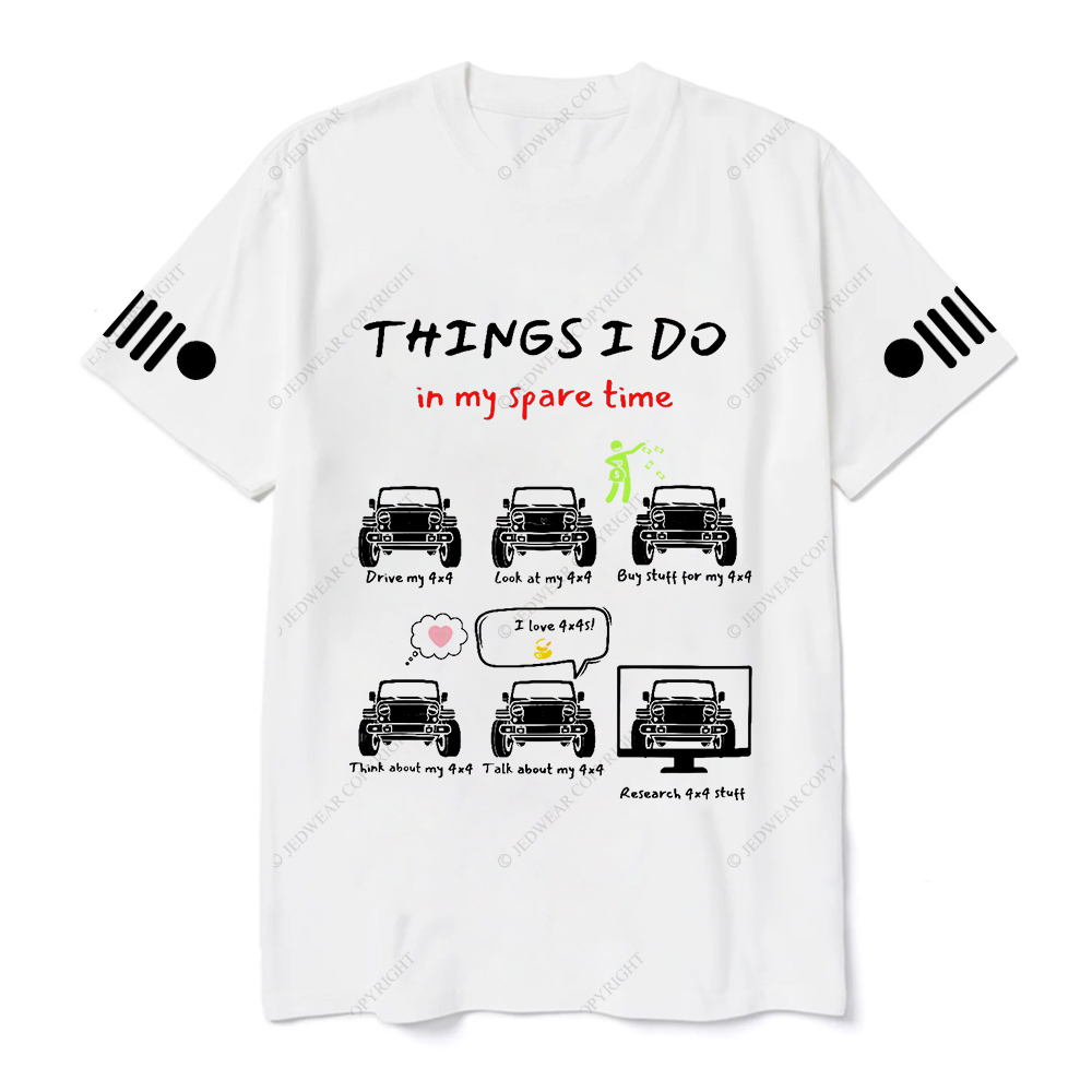 Jp Girl Things I Do In My Spare Time 20+ Views In The Last 24 Hours Jp T-Shirt