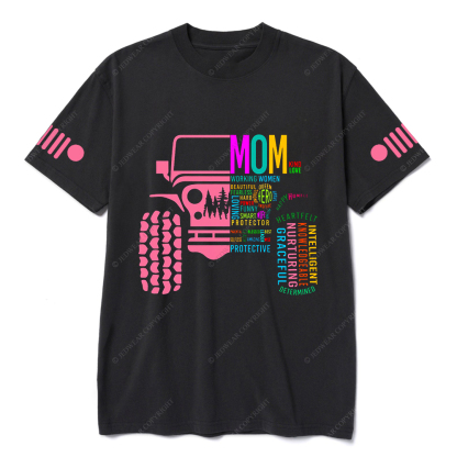 Mom 4X4 Offroad Car Mom Life Off-Road Girl Jp T-Shirt