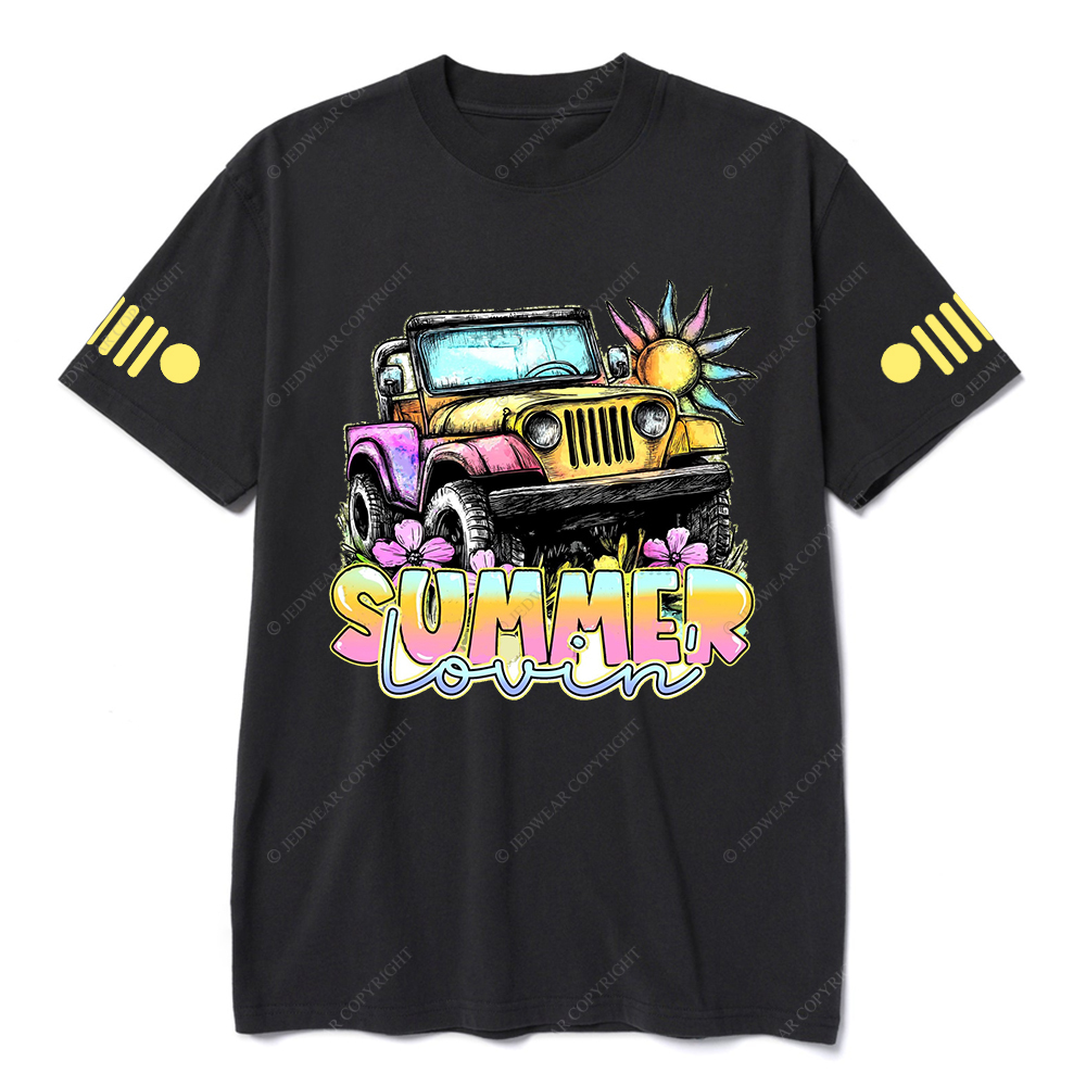 Colorful 4x4 Summer Lovin T-Shirt