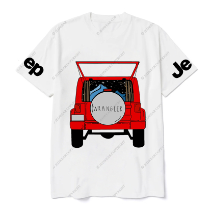 Starry Night Adventure with Red  wrangler JP T-shirt