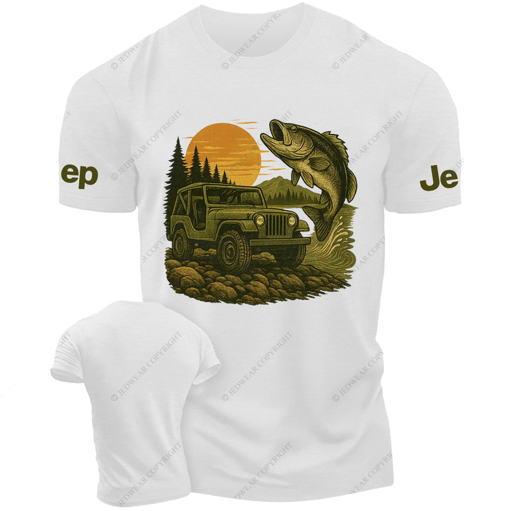 Angler Outside Mountain Fishing Jp T-Shirt