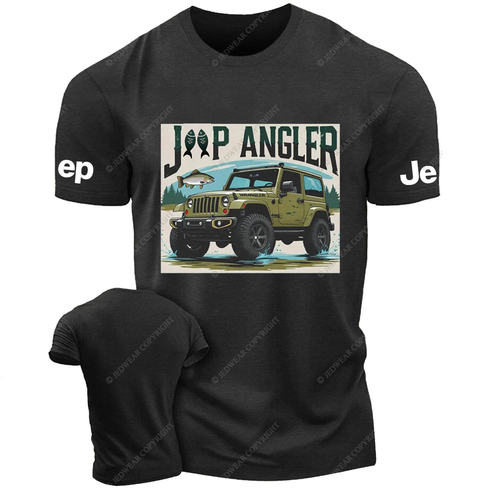 Angler Outside Water Fishing Jp T-Shirt
